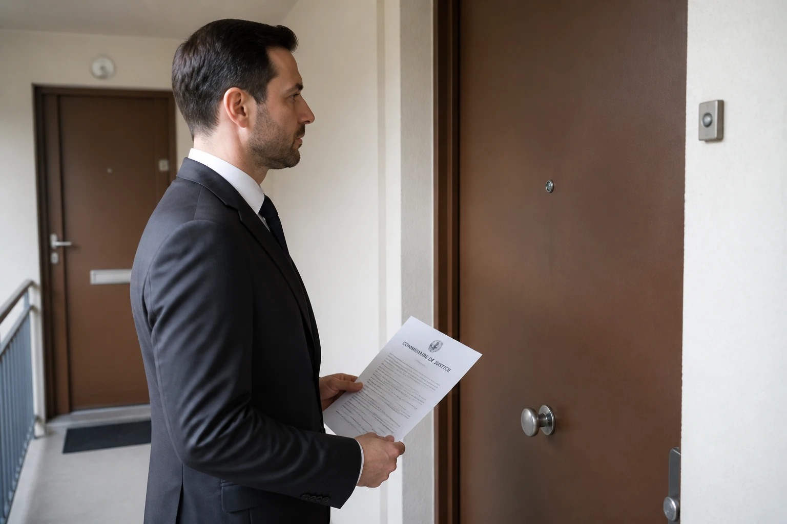 Un huissier peut-il saisir une personne non solvable ?
