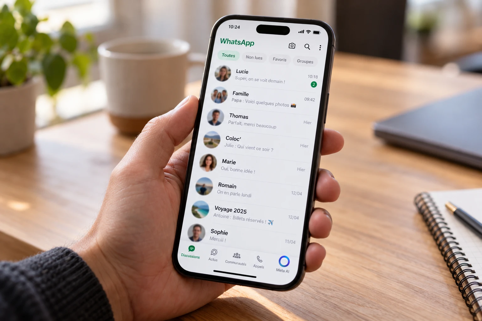Le cercle bleu de WhatsApp : à quoi sert-il et que faire ?